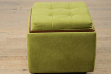 Load image into Gallery viewer, Green Leo Storage Ottoman by La-Z-Boy
