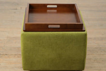 Load image into Gallery viewer, Green Leo Storage Ottoman by La-Z-Boy
