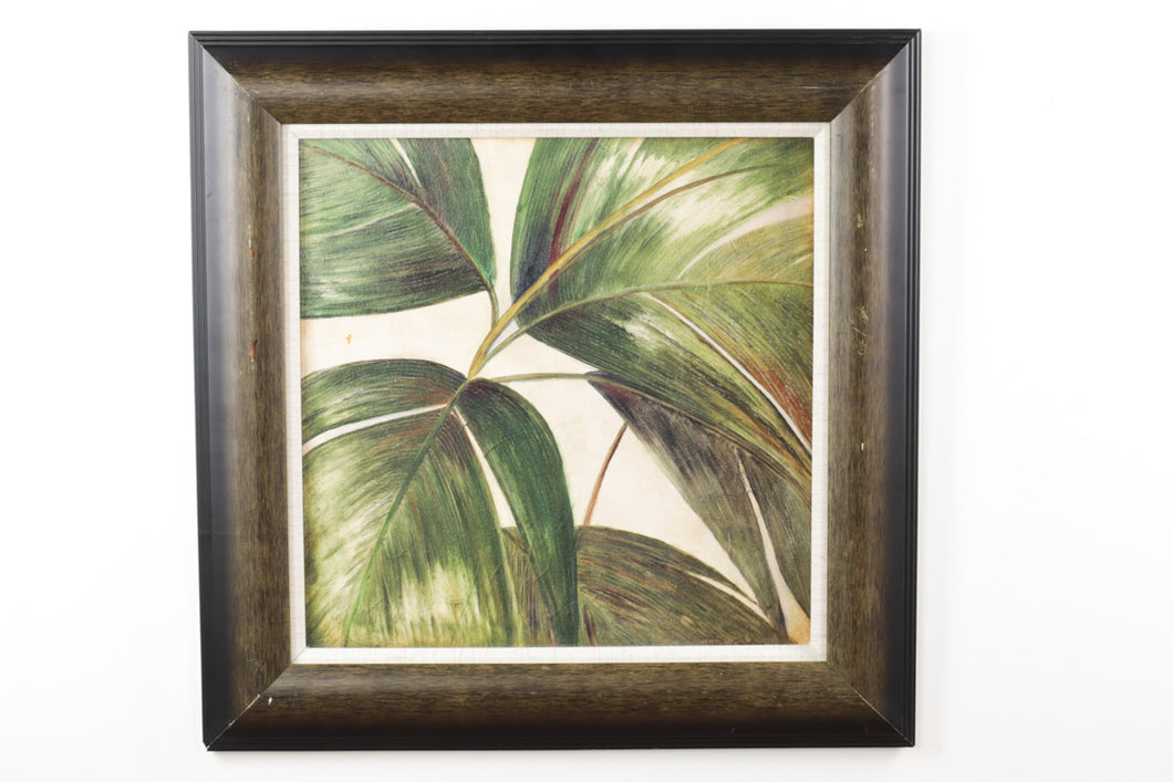 Green Plant Print-La Palmera by Patricia Pinto