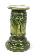 Load image into Gallery viewer, Brush McCoy Green Woodland Pedestal / Plant Stand
