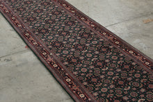 Load image into Gallery viewer, Persian Style Green Floral Runner Rug 31 x 170 Inch Long Hallway Rug
