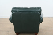 Load image into Gallery viewer, Hunter Green Leather Arm Chair – Classic Leather
