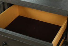 Load image into Gallery viewer, Vickery Creek Weathered Gray 7 Drawer Dresser with Antique Pewter Hardware
