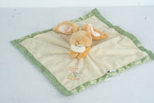 Load image into Gallery viewer, “Guess How Much I Love You” Bunny Security Blanket Lovey, 13.5" Square
