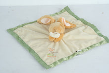 Load image into Gallery viewer, “Guess How Much I Love You” Bunny Security Blanket Lovey, 13.5" Square
