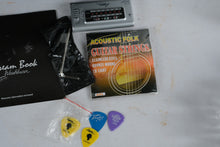 Load image into Gallery viewer, Lyon by Washburn Acoustic Guitar Package – Dreadnought Guitar with Gig Bag, Picks, Strings &amp; Accessories
