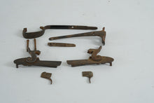 Load image into Gallery viewer, Antique Percussion Sidelock Gun Lock Assembly Engraved Hammer Parts Lot
