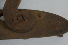 Load image into Gallery viewer, Antique Percussion Sidelock Gun Lock Assembly Engraved Hammer Parts Lot
