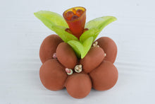 Load image into Gallery viewer, Helen Otterson Eclore Clay and Glass Sculpture Botanical Studio Art 1997
