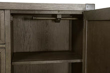 Load image into Gallery viewer, Vickery Creek Weathered Grey Cabinet Door Chest of Drawers
