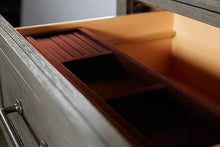 Load image into Gallery viewer, Vickery Creek Weathered Grey Cabinet Door Chest of Drawers
