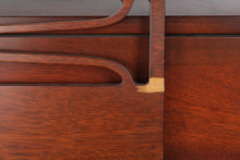 Load image into Gallery viewer, Hobart M Cable Vintage Mahogany Console Upright Piano 1970s 59 Inch
