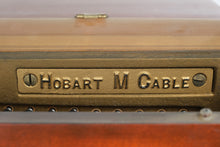 Load image into Gallery viewer, Hobart M Cable Vintage Mahogany Console Upright Piano 1970s 59 Inch
