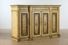 Load image into Gallery viewer, Hand-Painted Habersham Sideboard Buffet – Ornate Distressed Finish

