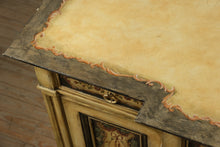 Load image into Gallery viewer, Hand-Painted Habersham Sideboard Buffet – Ornate Distressed Finish
