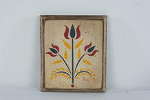 Load image into Gallery viewer, Habersham Plantation 1981 Folk Art Wood Plaques Bird Tulip Pair
