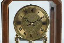 Load image into Gallery viewer, Hampton Quartz Anniversary Mantel Clock with Brass Four Ball Pendulum AT&amp;T
