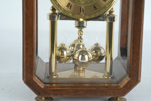 Load image into Gallery viewer, Hampton Quartz Anniversary Mantel Clock with Brass Four Ball Pendulum AT&amp;T
