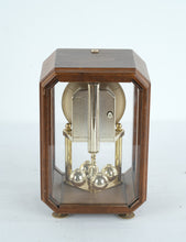 Load image into Gallery viewer, Hampton Quartz Anniversary Mantel Clock with Brass Four Ball Pendulum AT&amp;T
