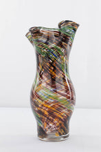 Load image into Gallery viewer, Hand Blown Glass Vase - Murano Style
