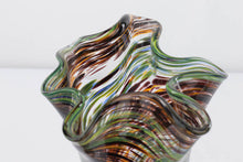 Load image into Gallery viewer, Hand Blown Glass Vase - Murano Style
