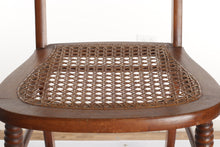 Load image into Gallery viewer, Hand Caned Chair with Spun Details
