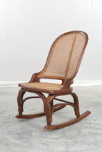 Load image into Gallery viewer, Hand Caned Rocking Chair
