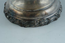 Load image into Gallery viewer, Antique Hand Chased Silver Plate Covered Punch Bowl Tureen with Ladle
