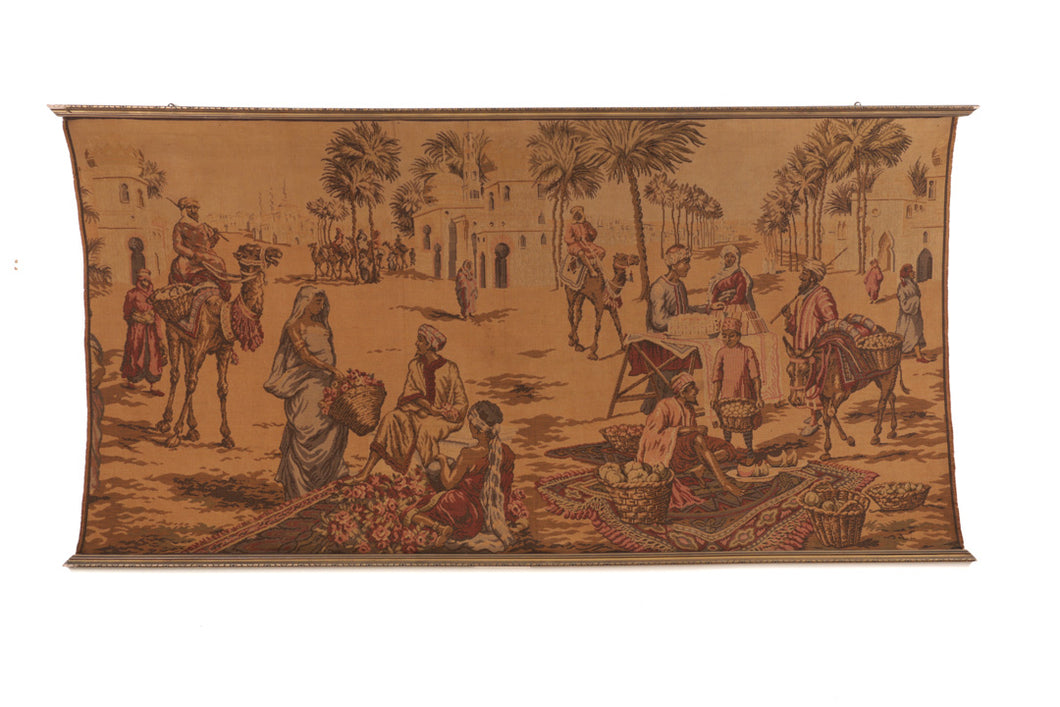 Old Trading Square Wall Hanging Tapestry - 82