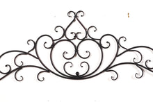 Load image into Gallery viewer, Decorative Metal Scroll Motif Wall Plaque
