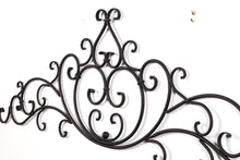 Load image into Gallery viewer, Decorative Metal Scroll Motif Wall Plaque
