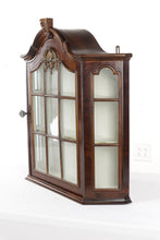 Load image into Gallery viewer, Royal Bryant Dutch Walnut Wall Hanging Display Cabinet
