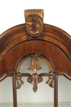 Load image into Gallery viewer, Royal Bryant Dutch Walnut Wall Hanging Display Cabinet
