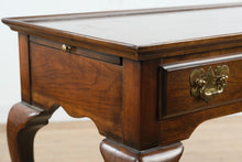 Load image into Gallery viewer, Harden Solid Cherry Queen Anne Console Table with Drawers and Pull Out Slides
