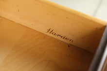 Load image into Gallery viewer, Vintage Harden Cherry Four Drawer Nightstand with Pull Out Slides
