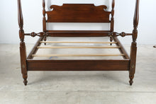 Load image into Gallery viewer, Harden Four Poster Queen Bed in Cherry Traditional Federal Style

