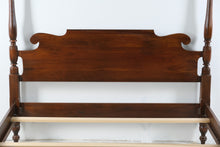 Load image into Gallery viewer, Harden Four Poster Queen Bed in Cherry Traditional Federal Style

