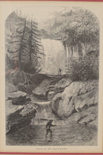 Load image into Gallery viewer, Harper&#39;s Weekly - Falls of Black Water &amp; Gate of the Crawford
