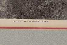 Load image into Gallery viewer, Harper&#39;s Weekly - Falls of Black Water &amp; Gate of the Crawford
