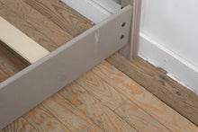 Load image into Gallery viewer, Hartney Mill Gray King Panel Bed Frame Oak Finish
