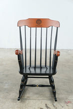 Load image into Gallery viewer, Harvard University Windsor Rocking Chair with Service Presentation Crest
