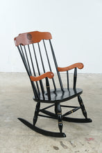 Load image into Gallery viewer, Harvard University Windsor Rocking Chair with Service Presentation Crest
