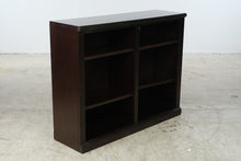 Load image into Gallery viewer, Hayneedle Dark Espresso Wood Adjustable Bookcase with Six Open Shelves
