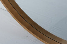 Load image into Gallery viewer, Hearth and Hand with Magnolia Round Wood Frame Wall Mirror
