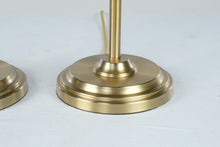 Load image into Gallery viewer, Heath and Hand with Magnolia Brass Table Lamps Pair 17 Inch Modern Traditional
