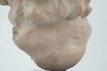 Load image into Gallery viewer, Heath King 1978 Signed Sculpture Woman Bonnet Bust Limited Edition 23 of 100
