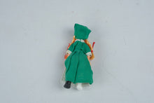 Load image into Gallery viewer, Vintage Ireland Nationality Doll 6 Inch Irish Girl Green Dress Blonde Braids
