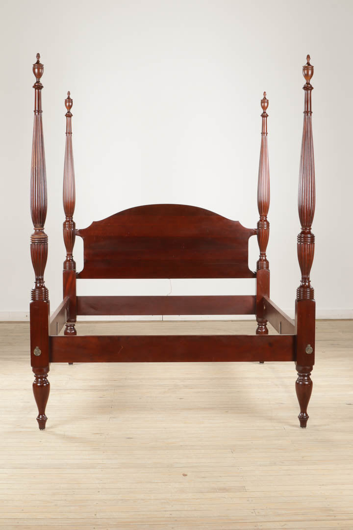 Heirloom Mahogany Tall Post Full Size Bed by Craftique
