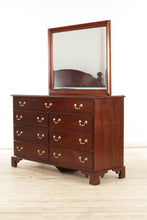 Load image into Gallery viewer, Heirloom Mahogany Chippendale Dresser by Craftique
