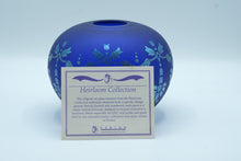 Load image into Gallery viewer, Sandcarved Favrile Satin Sunflower Vase – Fenton Heirloom Collection (Limited Edition)
